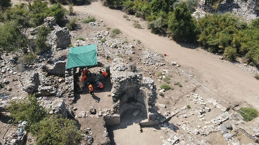 Kaunos Antik Kenti'nde yürütülen kazılarda Osmanlı dönemi izlerine rastlandı