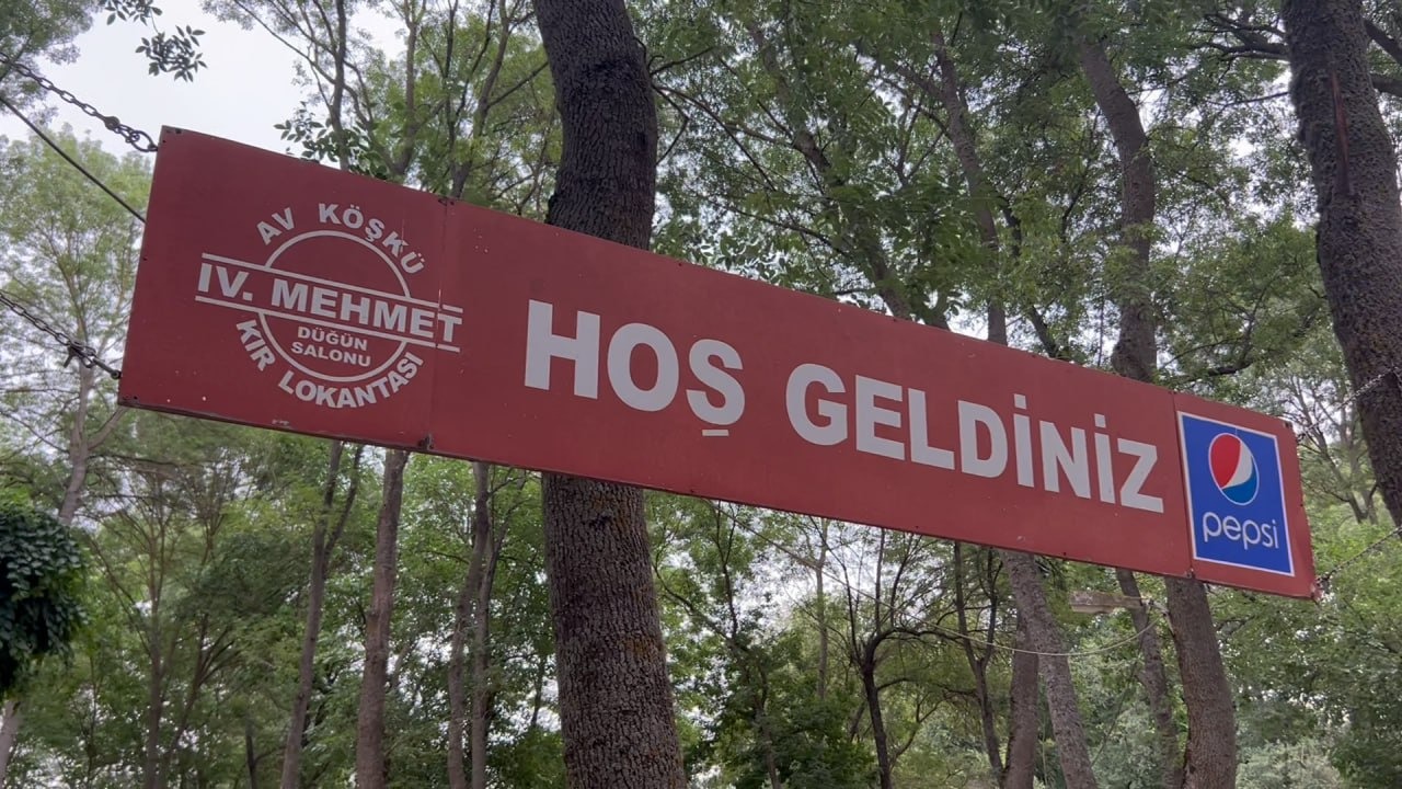 4.Mehmet'in düğün salonu olarak kullanılan av köşkü