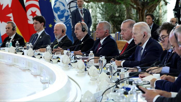 Cumhurbaşkanı Erdoğan G7 Liderler Zirvesi'ne katıldı