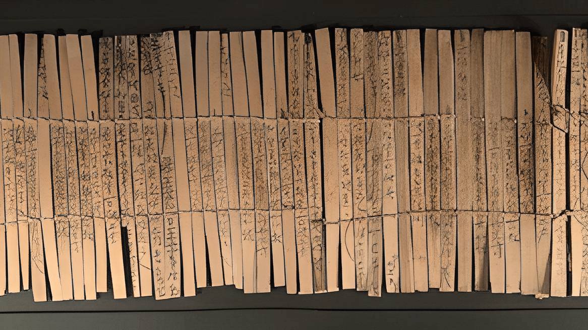 Antik kuyuda Qin ve Han dönemine ait bambu parçaları bulundu