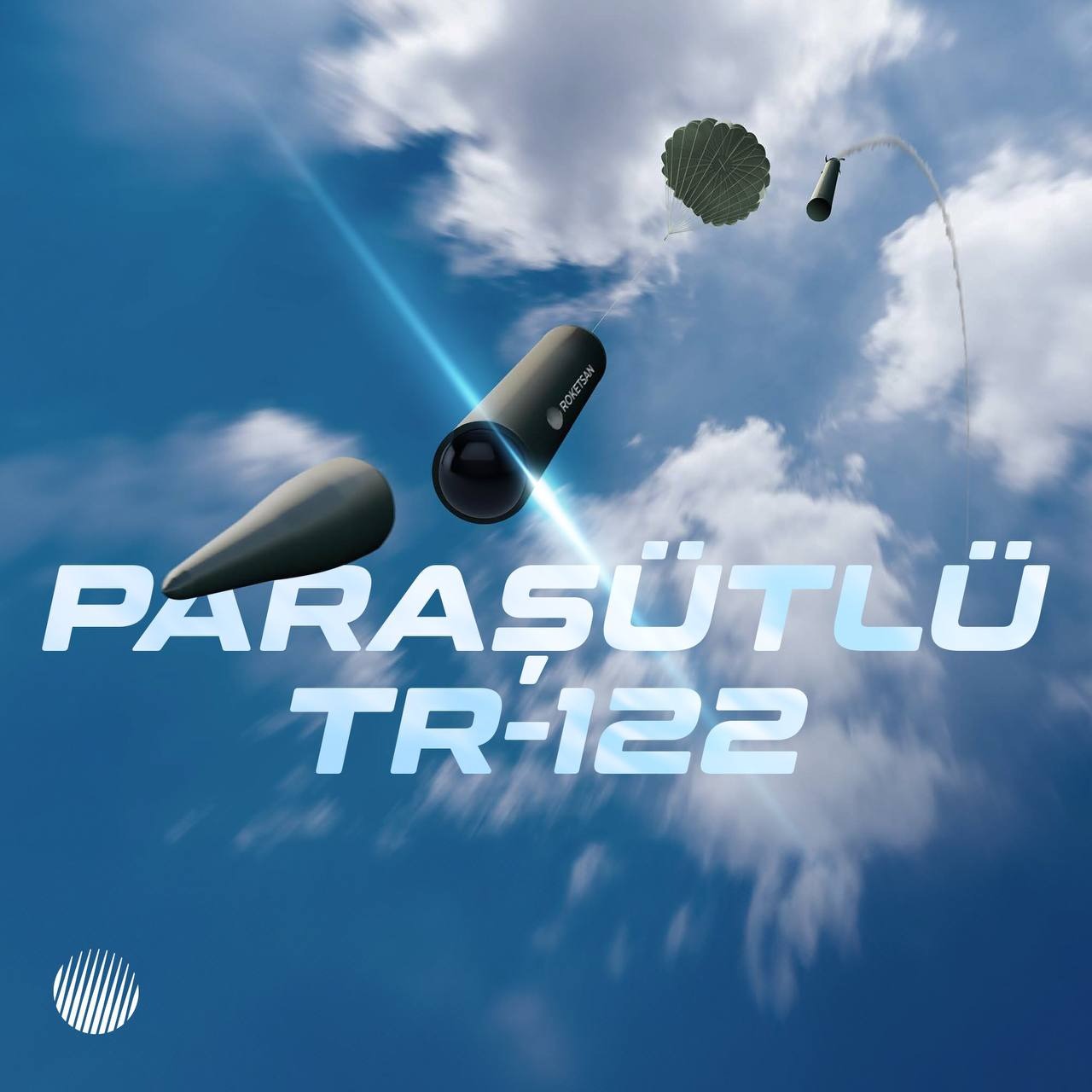 ROKETSAN'ın yeni mühimmatı: Paraşütlü TR-122 Roketi