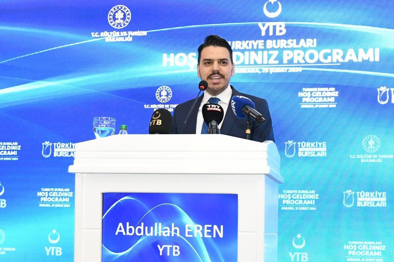 YTB, Türkiye burslusu öğrencilere 'Hoş geldiniz' dedi