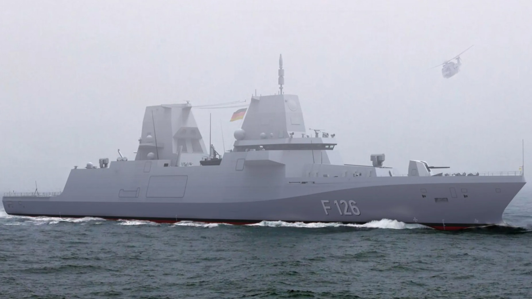 Almanya, İkinci Dünya Savaşı'ndan bu yana en büyük savaş gemisinin inşasına başladı