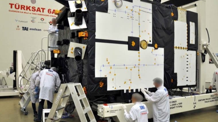 Türksat 6A'da geri sayım başladı
