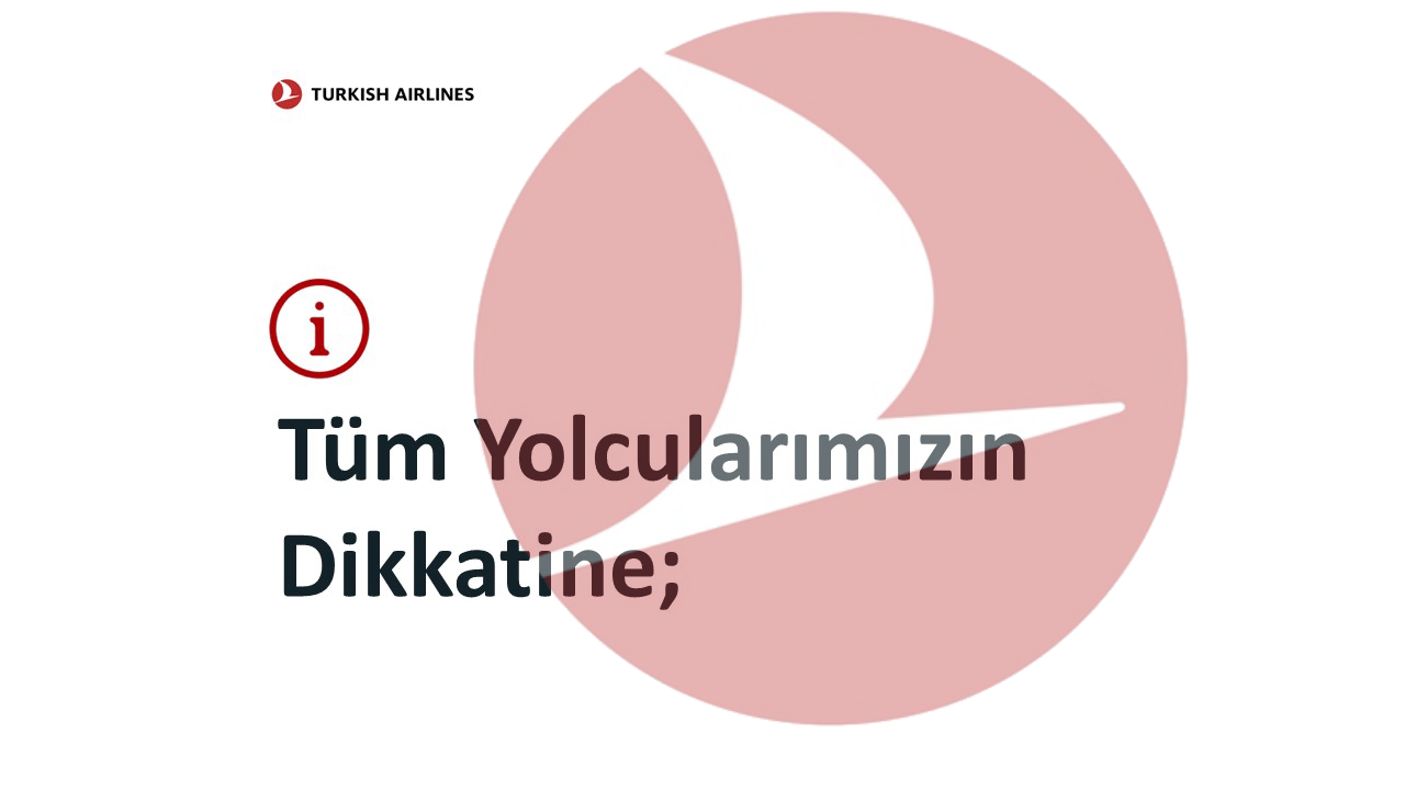 THY koltuk seçimi ve bilet sorunlarıyla ilgili açıklama yaptı