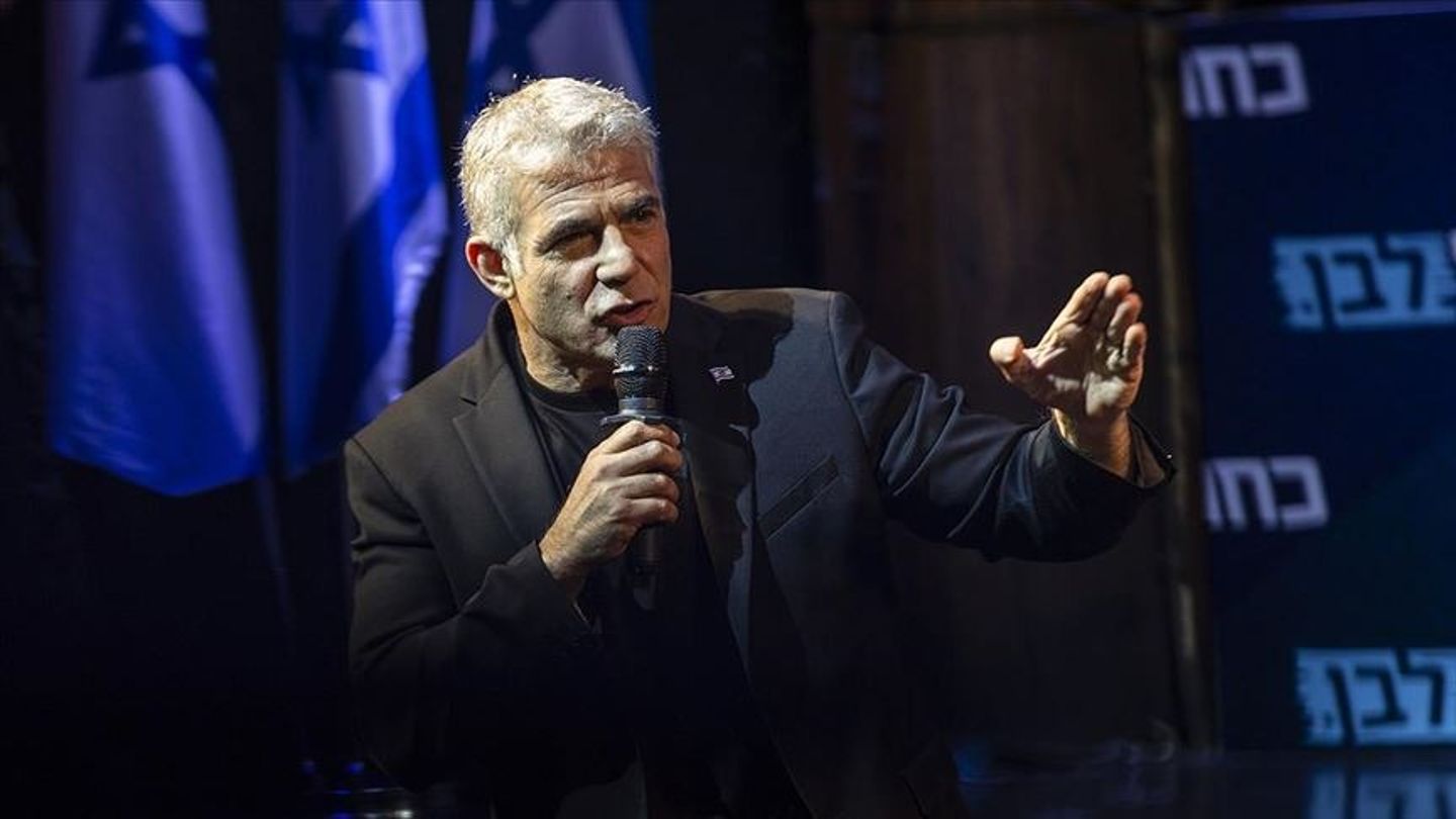 İsrail muhalefet lideri Lapid: Netanyahu ülkeyi yönetmekten aciz