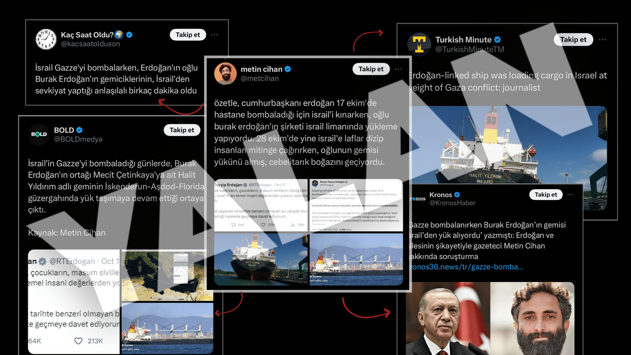Burak Erdoğan'ın gemisi İsrail'e ticaret mi yapıyor?