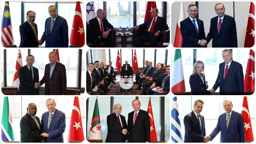 Erdoğan'dan BM'de yoğun diplomasi trafiği
