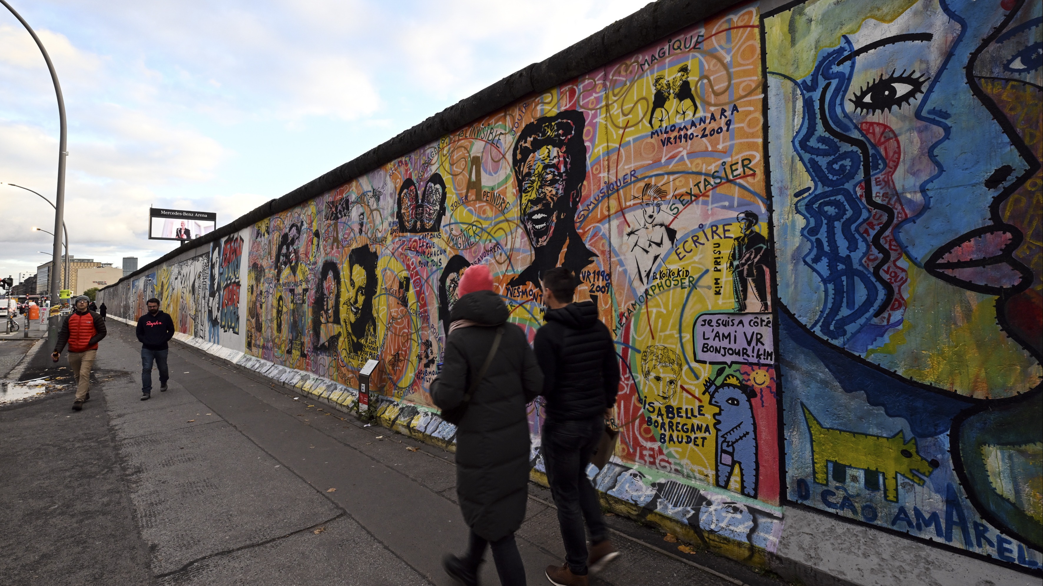 Berlin Duvarı'nın bugünkü hali