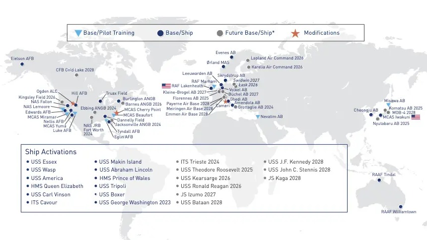 1.000'inci F-35 savaş uçağının üretimi tamamlandı