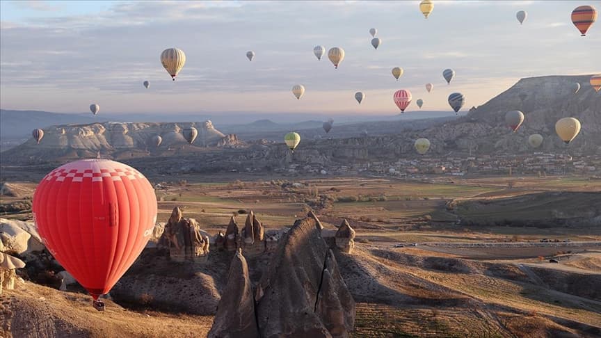 Kapadokya'da 36 Yılda Sıcak Hava Balonculuğu Turizmin Lokomotifi
