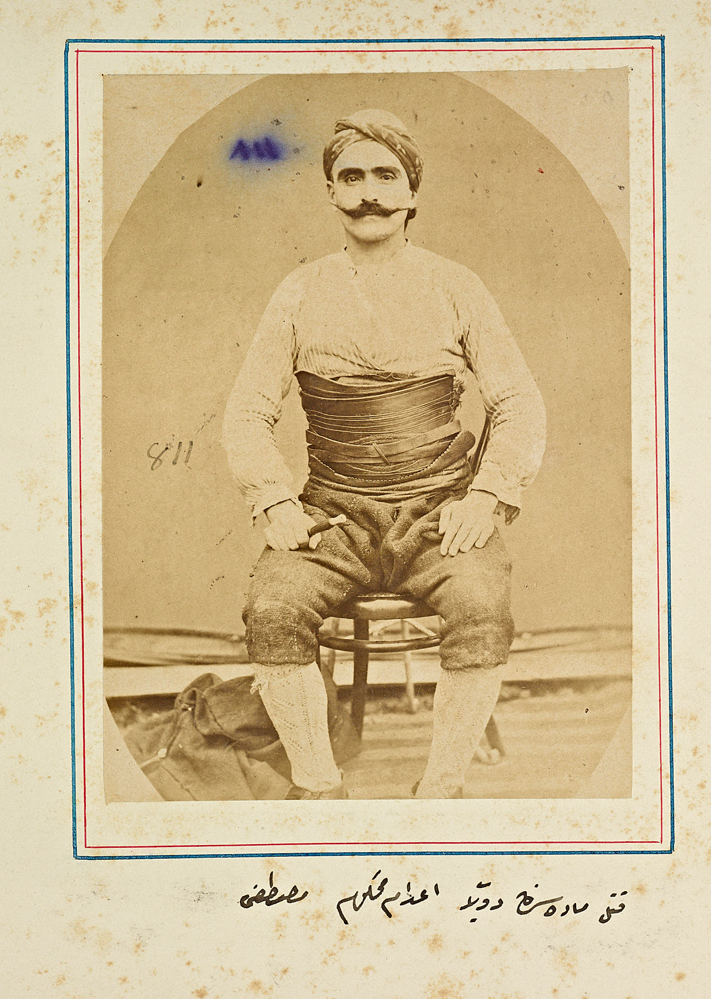 Katl maddesinden dolayı idama mahkum Mustafa.