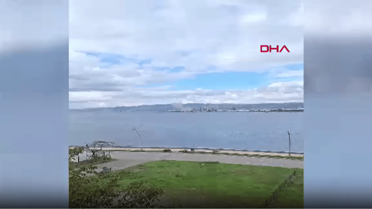 Son Dakika..! TÜPRAŞ tesislerinde patlama