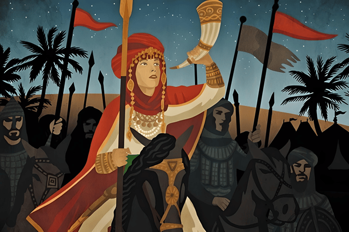 Arabistan'ın savaşçı kraliçesi Tanukhlu Mavia