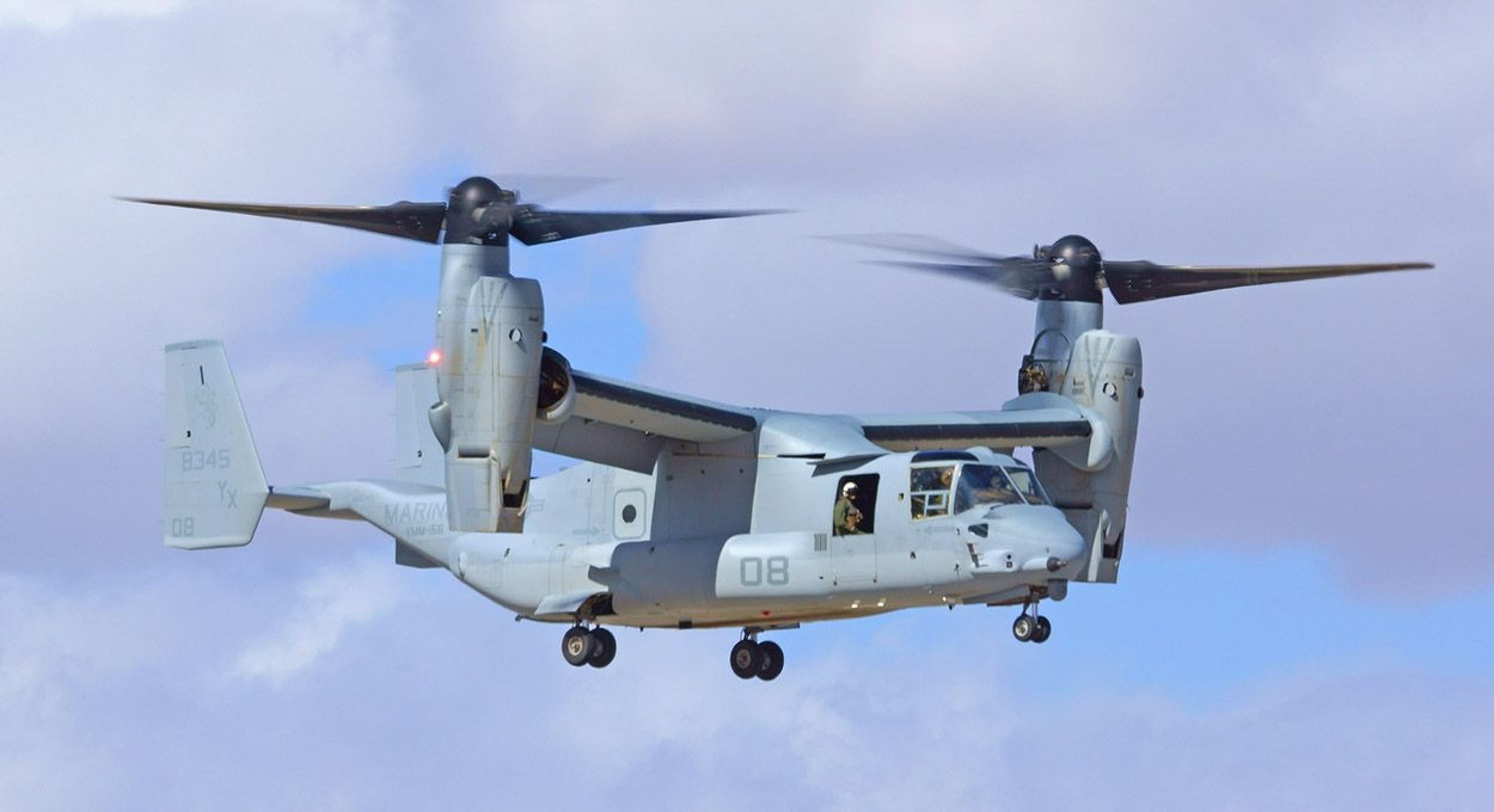 ABD ordusu, Japonya'daki kazanın ardından "Osprey" hava araçlarını yere indirme kararı aldı