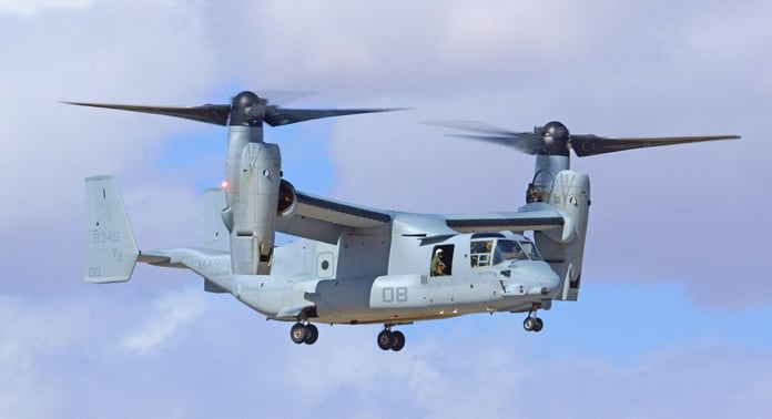 ABD ordusu, Japonya'daki kazanın ardından "Osprey" hava araçlarını yere indirme kararı aldı
