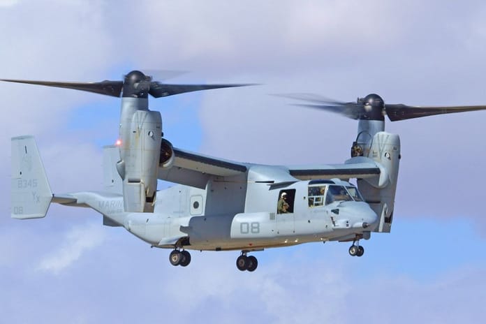 ABD ordusu, Japonya'daki kazanın ardından "Osprey" hava araçlarını yere indirme kararı aldı