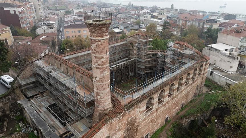 Studios Manastırı'nda restorasyon öncesi projelendirme çalışmaları