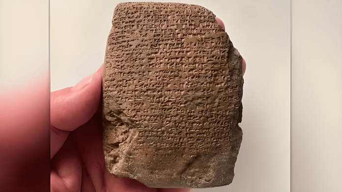 Büklükale’de bulunan 3.300 yıllık bir tablet, Hitit İmparatorluğu’nun bir yabancı istilası ile karşı karşıya kaldığını gösteriyor