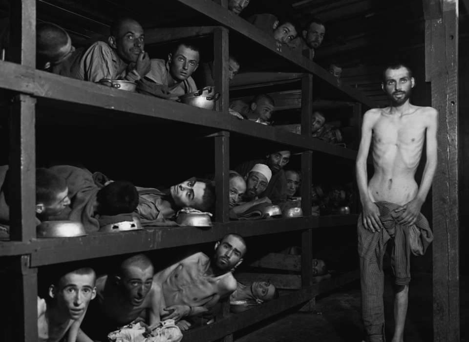 Almanlar'ın Buchenwald toplama kampındaki yahudi mahkumlar