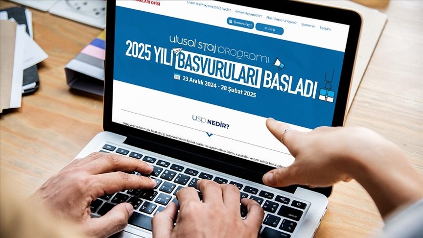 Ulusal Staj Programı. Fotoğraf: AA