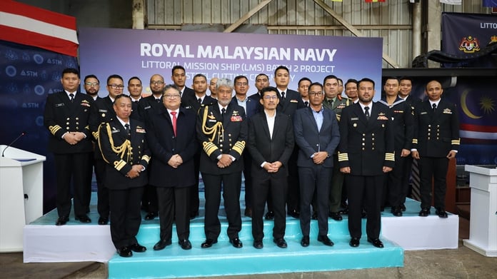 Malezya korvet projesinin sac kesim töreni gerçekleştirildi