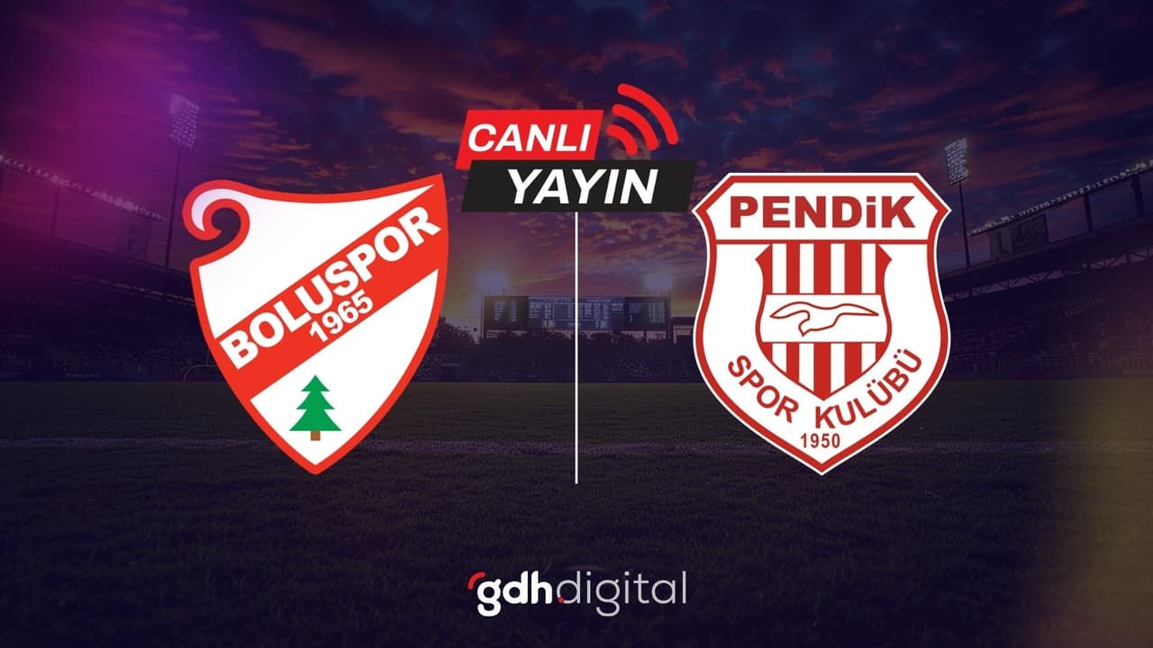 Boluspor - Pendikspor CANLI izle (Linki)Boluspor - Pendikspor maçı hangi kanalda yayınlanacak? Boluspor - Pendikspor muhtemel 11’ler