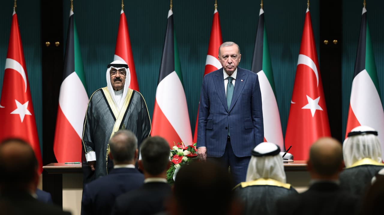 Türkiye ile Kuveyt arasında 6 anlaşma imzalandı