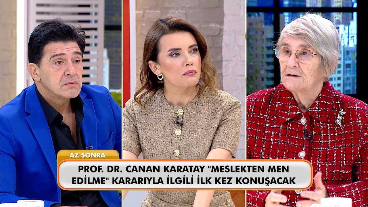 Prof. Dr. Canan Karatay'dan meslekten men açıklaması geldi