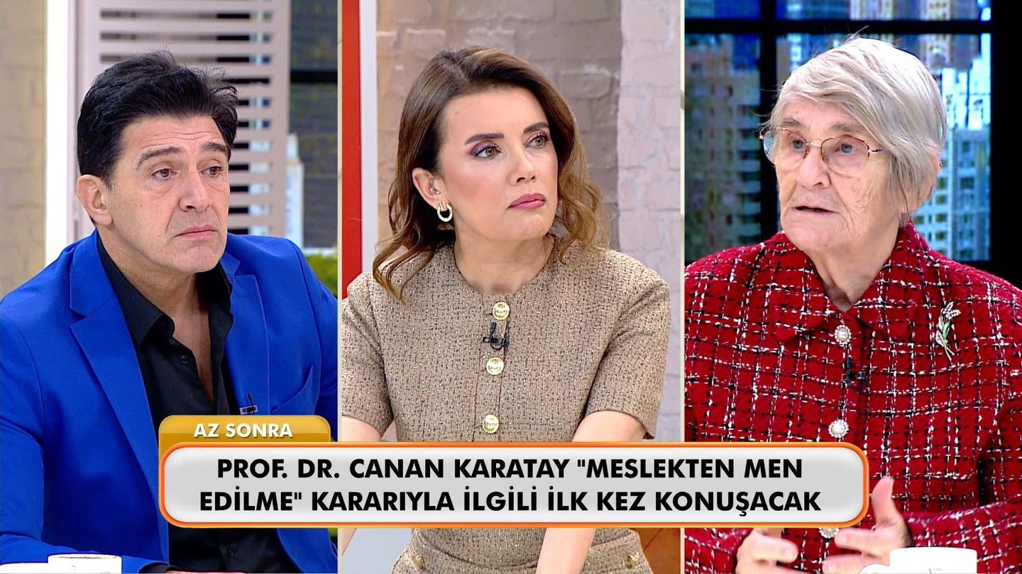 Prof. Dr. Canan Karatay'dan meslekten men edilme haberlerine ilişkin ilk açıklama geldi