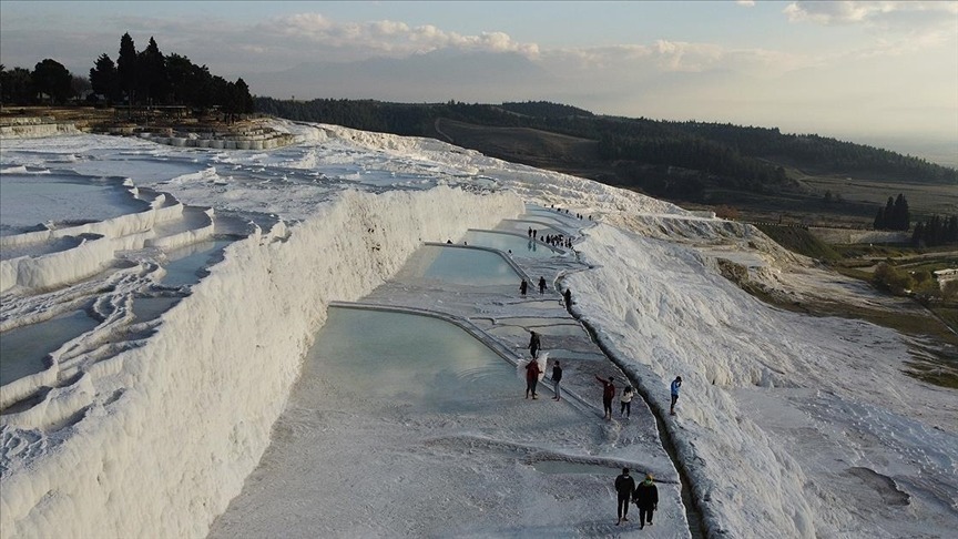 Pamukkale.&nbsp;Fotoğraf: AA&nbsp;