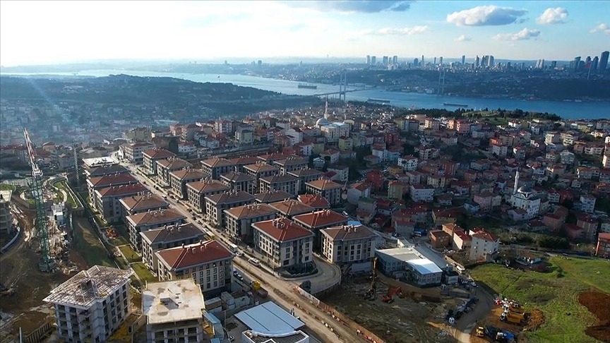Kentsel dönüşüm. Fotoğraf: AA