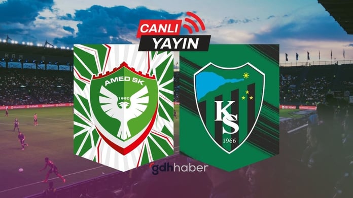Amedspor - Kocaelispor CANLI izle (Linki)Amedspor - Kocaelispor maçı hangi kanalda yayınlanacak? Amedspor - Kocaelispor muhtemel 11’ler