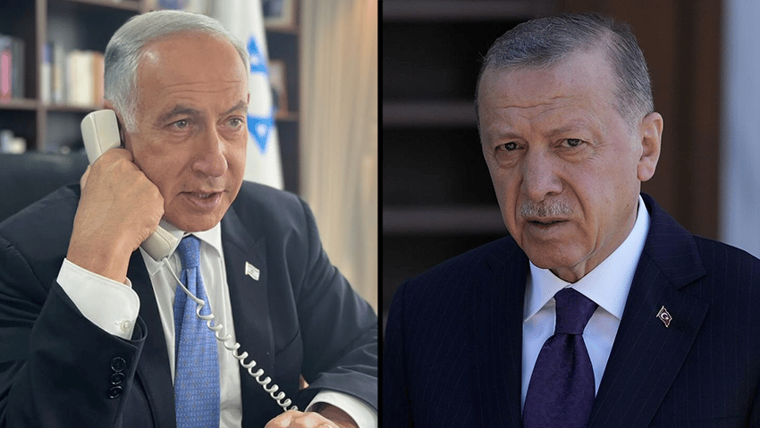 Cumhurbaşkanı Erdoğan 2013'ten sonra ilk kez Netanyahu ile görüştü