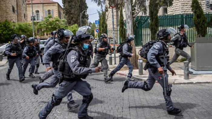 İsrail polisi Dışişleri Bakanlığını bastı