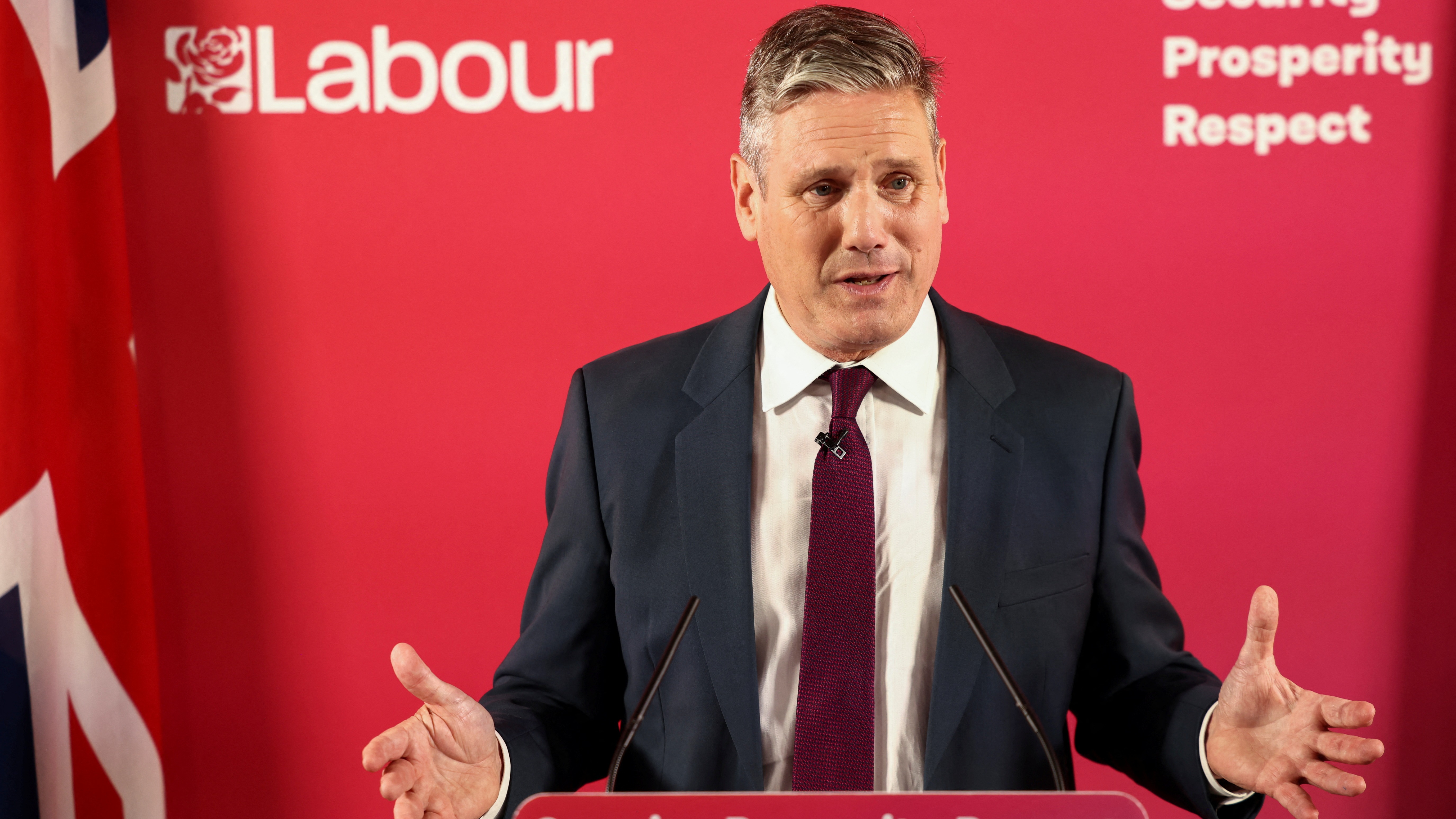 İşçi Partisi Lideri Keir Starmer