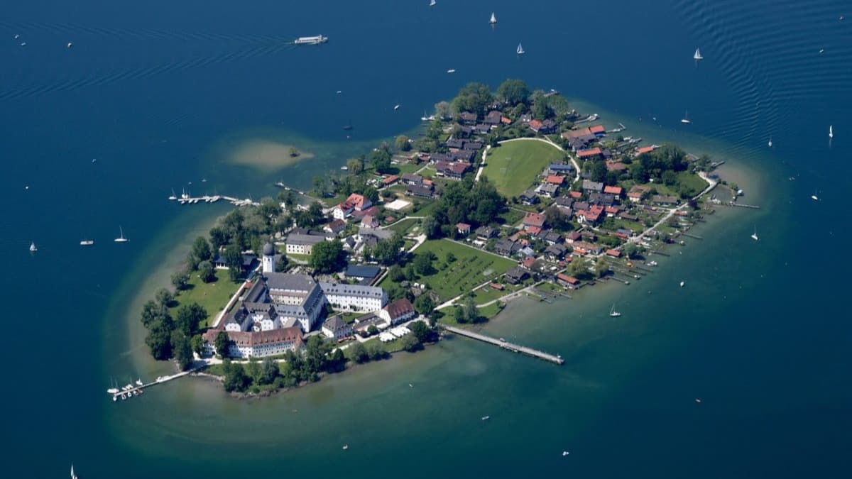 Chiemsee Gölü'nde 600 yıllık kilise kalıntıları ve 1000 yıllık alan bulundu