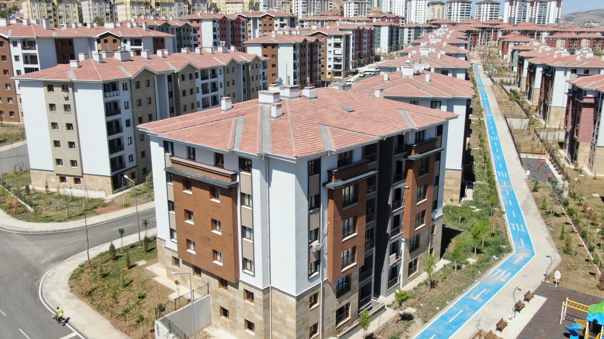 Sosyal konutlar. Fotoğraf: İHA