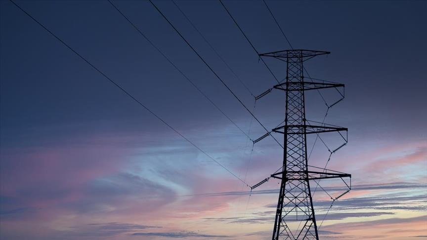 Elektrik direği. Fotoğraf: AA