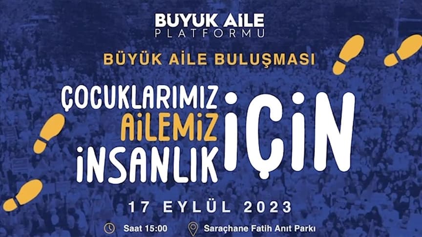 İstanbul'da Sivil Toplum "Büyük Aile Buluşması" Yapacak