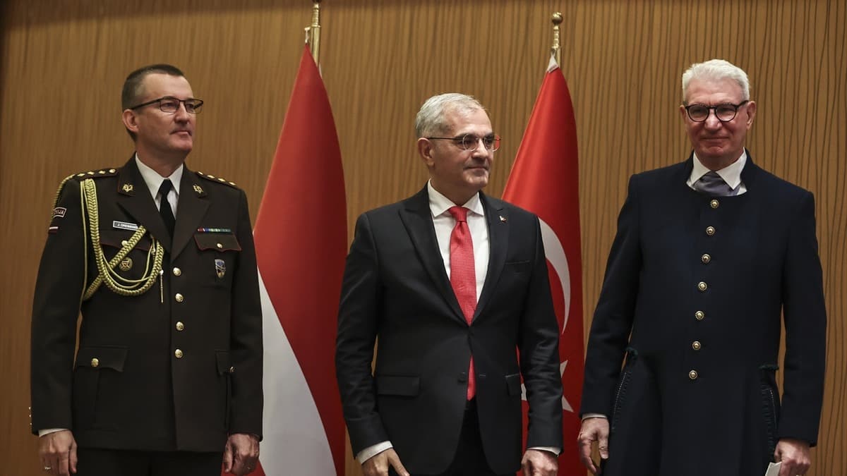 Ankara'da Letonya Günü ve Silahlı Kuvvetler kutlaması