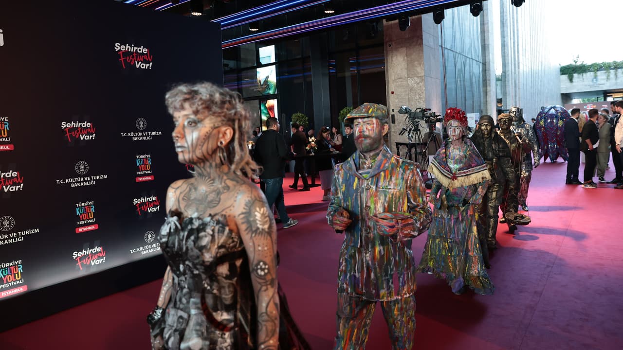 İstanbul Kültür Yolu Festivali'ne görkemli tören