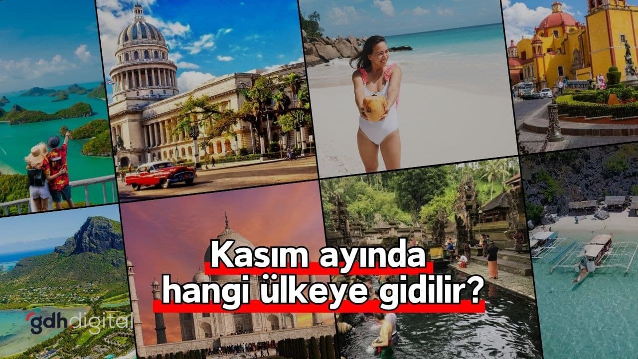 Kasım'da gidilecek sıcak ve egzotik tatil rotaları