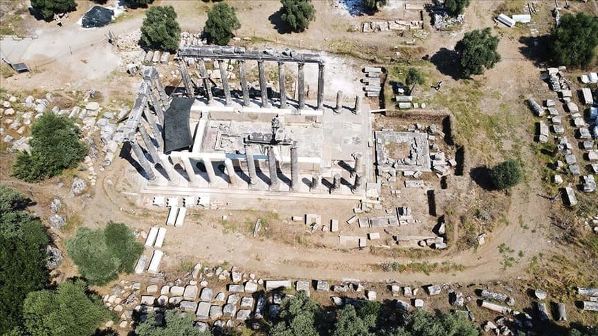 Zeus Tapınağı, restorasyonla dünya turizmine kazandırılıyor