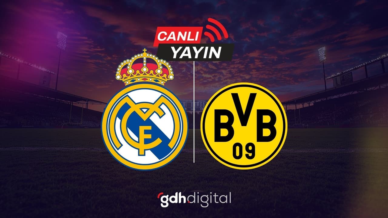 Şampiyonlar Ligi'nde dev karşılaşmaya saatler kaldı! Real Madrid - Borussia Dortmund maçı yayıncı kuruluş belli oldu