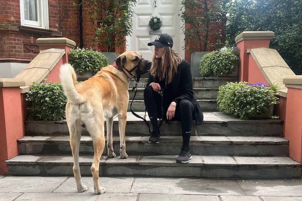 Londra'da yaşayan İngiliz İsidora'nın 'Kangal' tutkusu