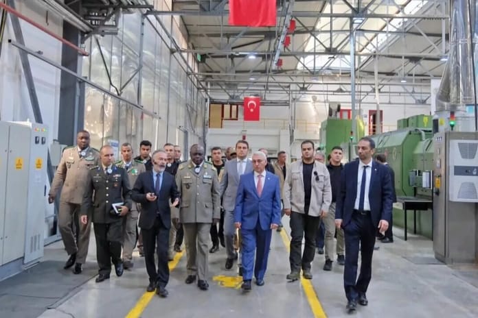 MKE, Gazi Fişek Fabrikası’nda Mali’den üst düzey heyeti ağırladı