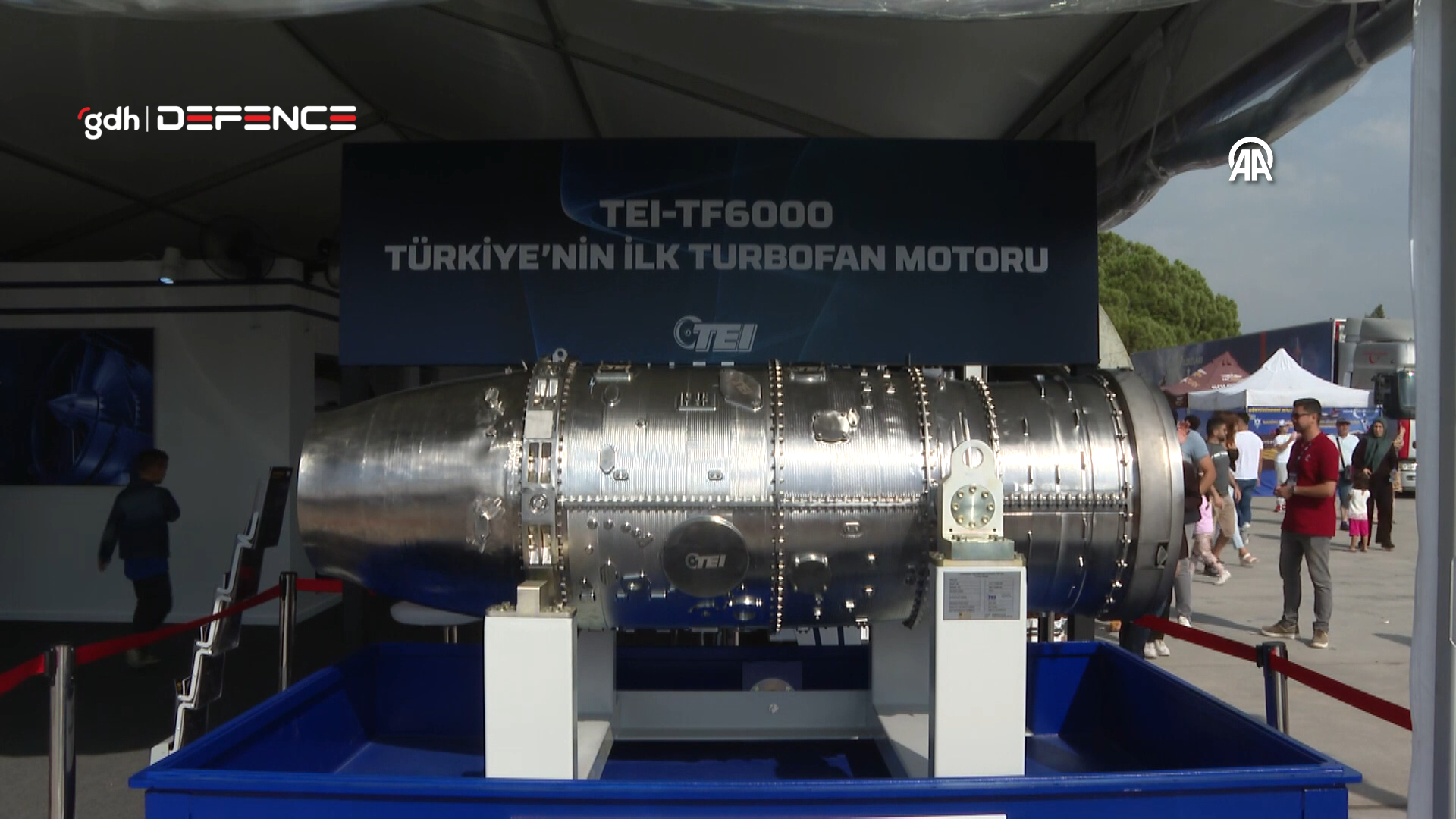 Milli turbofan motoru TEI-TF6000 ortaya çıktı