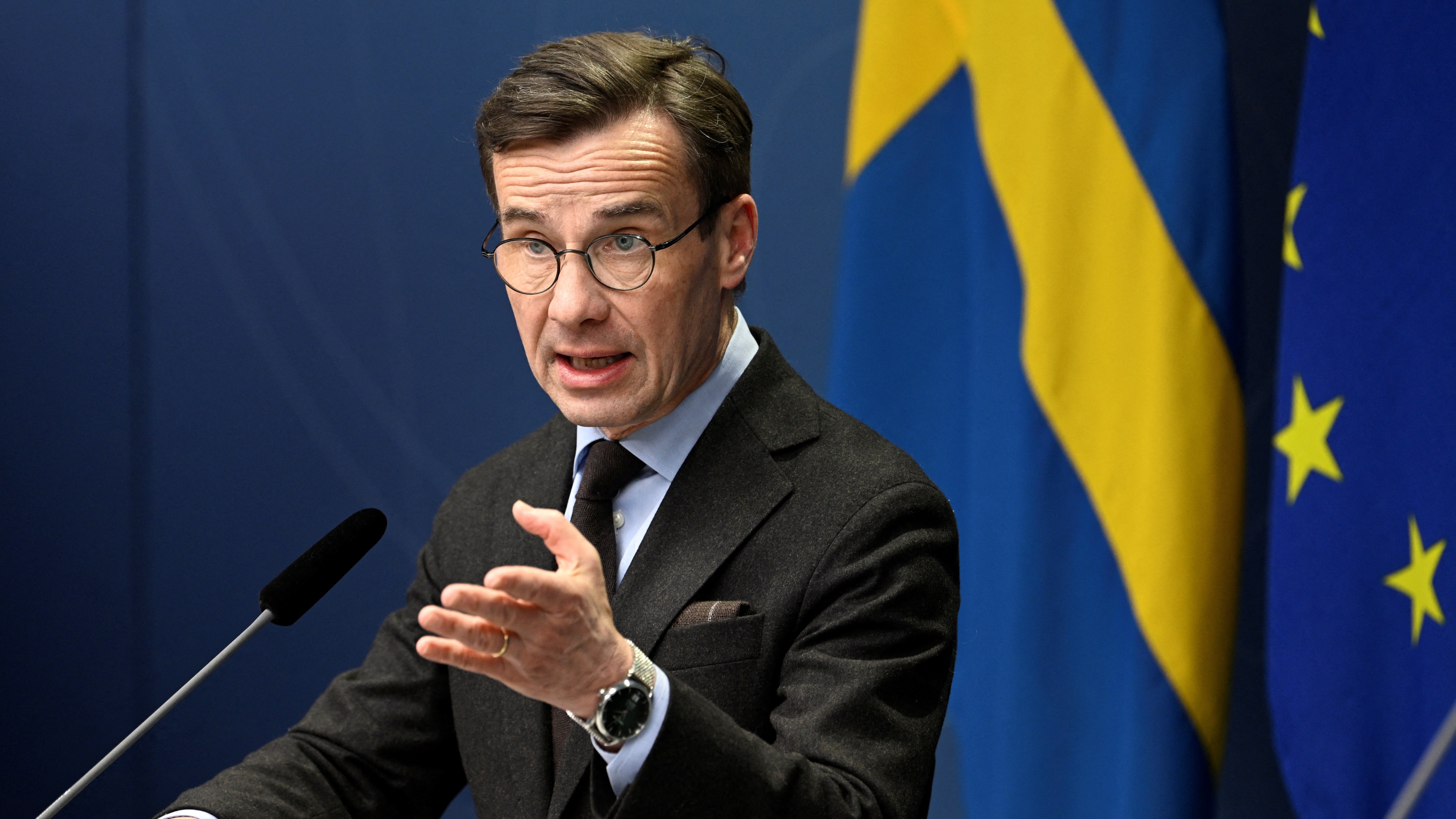 İsveç Başbakanı Ulf Kristersson