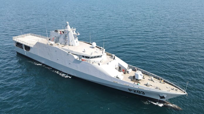 DEARSAN’ın ürettiği Nijerya’nın ilk Açık Deniz Karakol Gemisi ilk seyir testini tamamladı